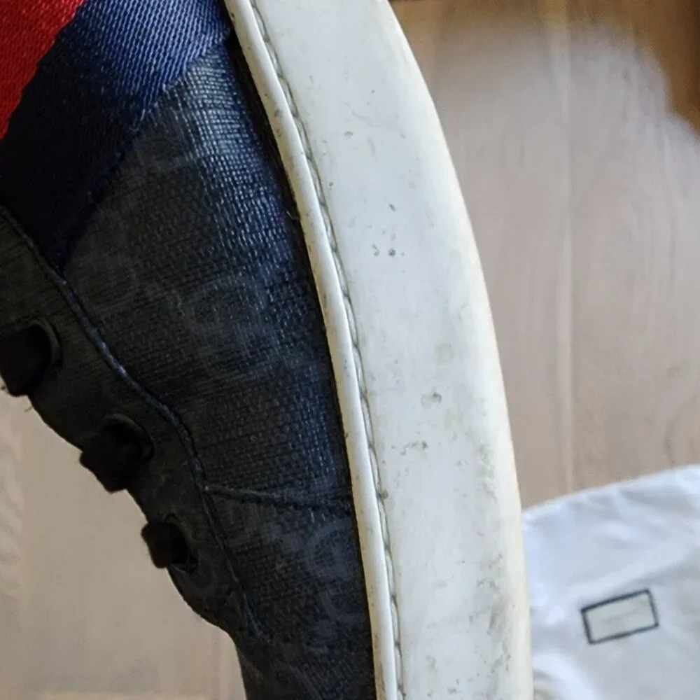 Men's Ace GG Gucci Supreme Sneaker Size 12 - Picture 4 of 8